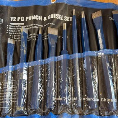 12-Piece Punch and Chisel Set