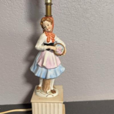 Figural Ceramic Lamp 