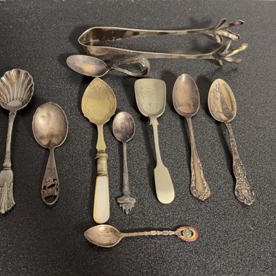 Sterling & Plated Flatware 