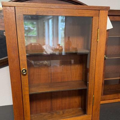 Wall Curio Cabinet #1