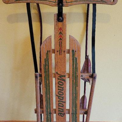 American Acme Co. Wood Sled
