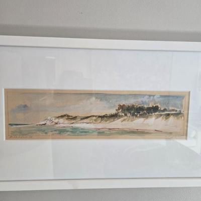 Sale Photo Thumbnail #71: $55 #2 Shell Island panoramic landscape 13"H 25"W 