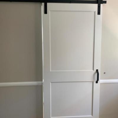 Sale Photo Thumbnail #139: $99 Barn Doors (2 in the sale) with hardware 80"H 36"W 1 6/16"depth