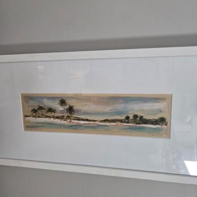 Sale Photo Thumbnail #72: $55 #3 Shell Island panoramic landscape 13"H 25"W 