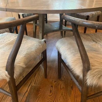 Sale Photo Thumbnail #90: $800 Dovetail brand CA 6 chairs 30"H 19"W 23"depth 