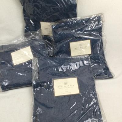 Pottery Barn Denim Chair Slip Covers, 4 Pcs, New