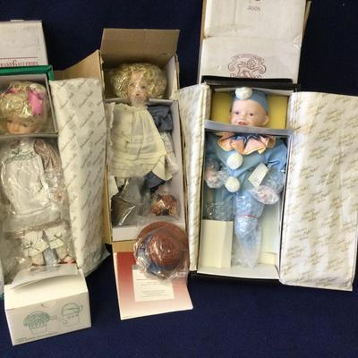 Ashton Drake Dolls 3 Ea.