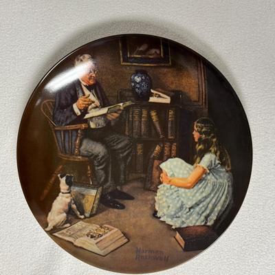 "The Storyteller" from Rockwell Heritage Collection with COA