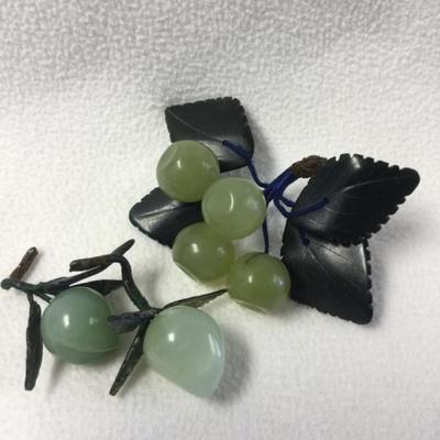 Jade And Alabaster Green Grapes, Vintage