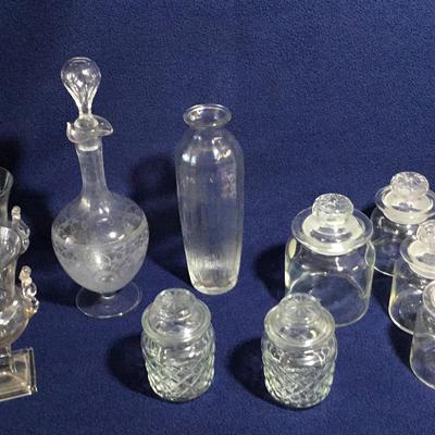 Vintage Glass & Crystal 10 Pc.