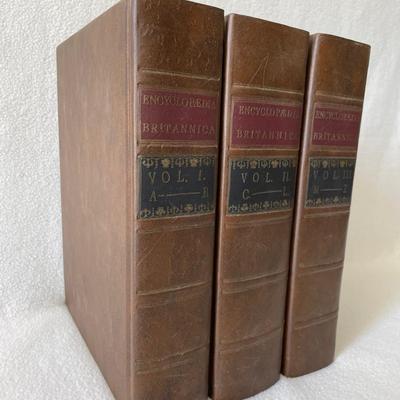 Encyclopedia Britannica 1771 Reprint  Vol 1-3