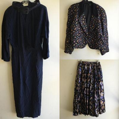 Vintage 1980s Women’s Garments, 3 Pcs