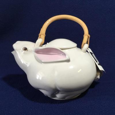 Animals & Co.  Rabbit Tea Pot & Lid