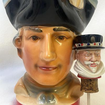 Beefeater Bottle Stopper & Hennessy Cognac Mug