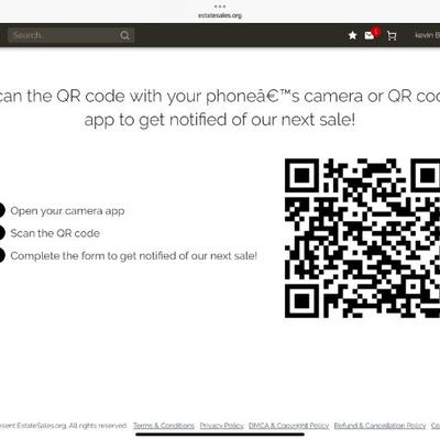 Scan this QR code to join our mailing list