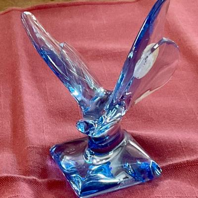 Blue Baccarat butterfly