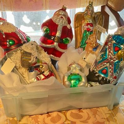 Sale Photo Thumbnail #28: More hand blown Christmas fegures