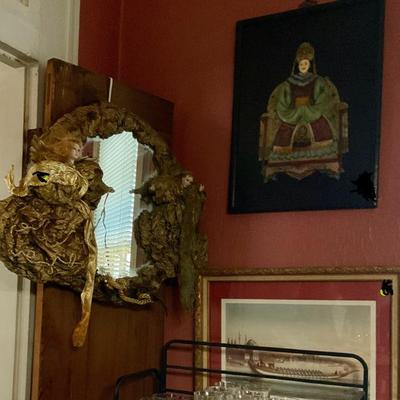 Asian wall piece