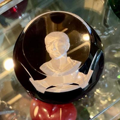 Baccarat paper weight 