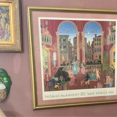 Framed , save Venice inc