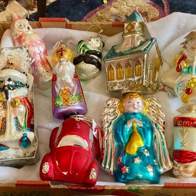 Sale Photo Thumbnail #29: Adlers mercury glass ornaments