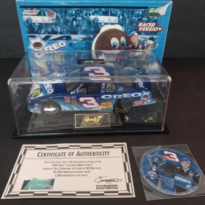1:24 Metal Revell Collection #3 Dale Earnhardt Jr. 2002 Oreo Chevy Monte Carlo in Case - In Original Box with COA & Mini CD