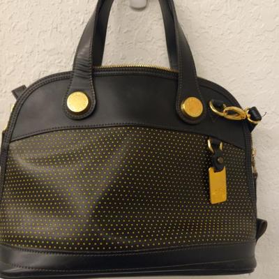 Dooney & Bourke Gold Dot Satchel