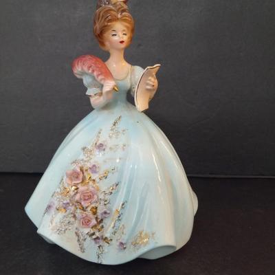 Vintage Josef Originals Romance Series "Guest List" Figurine - 8" Tall