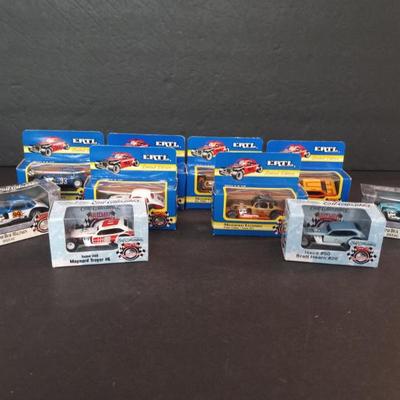 1:64 Metal Ertl Nutmeg Collectibles Limited Edition Modifieds - 10 in All - In Original Boxes
