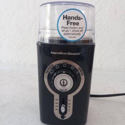 Hamilton Beach Electric Hands-Free Coffee Grinder #80730