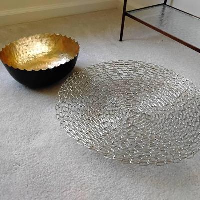 Two Contemporary Decorative Bowls