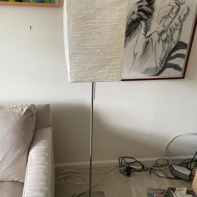 IKEA Floor Lamp With Paper Shade