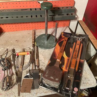 Lot Of Kitchen And Grilling Utensils