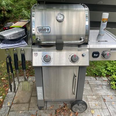 Natural Gas Weber BBQ Grill 