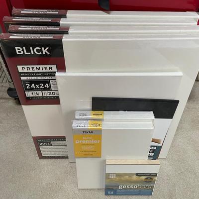 Lot Of Brand New Artists Canvases