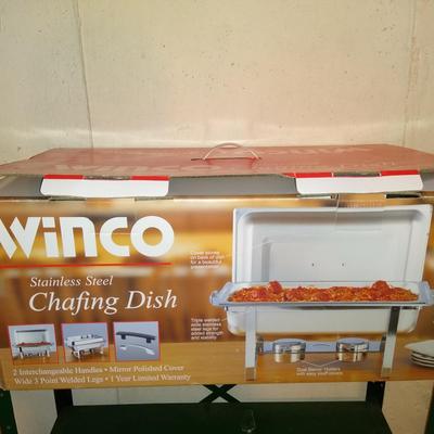 Chafing dish with box