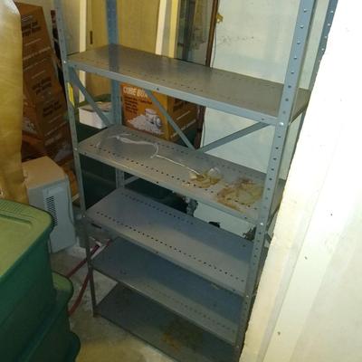 Metal shelf