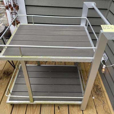 Modern Outdoor Bar Cart