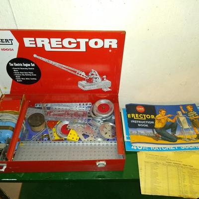 Vintage erector set