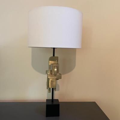 Abstract Figural Table Lamp