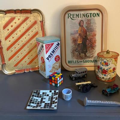 Lot Of Various Vintage And Reproduction Decor
