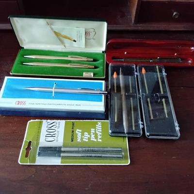 Lot Including NOS Cross Pens