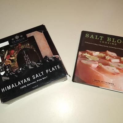 New salt rock for cooking and book