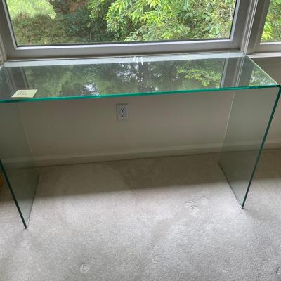 Contemporary Molded Glass Table