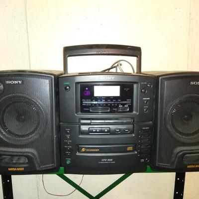 Sony stereo boombox