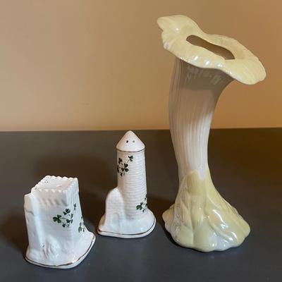 Small Lot Of Belleek Items