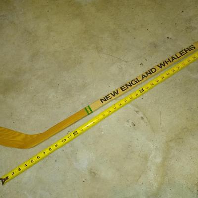 Autographed small Whalers Hockey stick