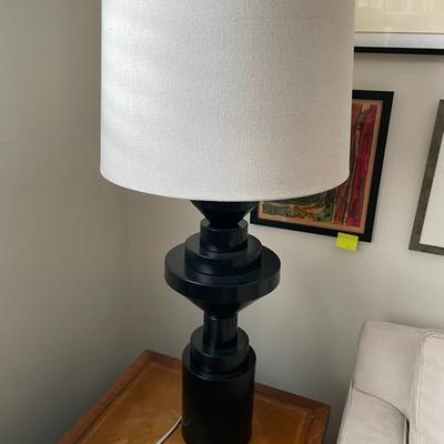 Large Contemporary Black Table Lamp