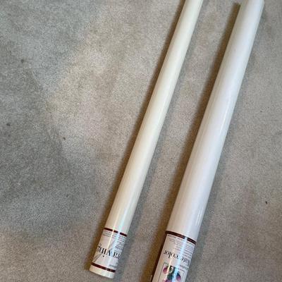 Two Rolls Of New Watercolor And Drawing Paper