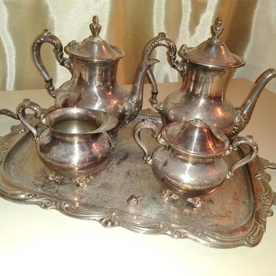 Vintage silver plated Coffee and Tea Set